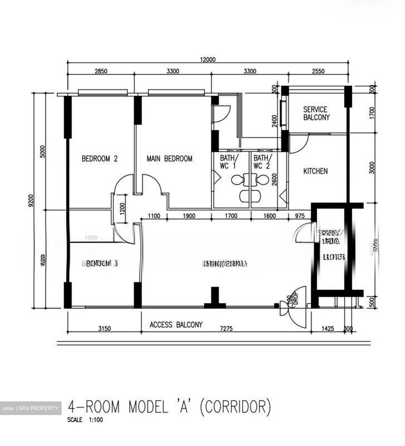 Blk 473 Choa Chu Kang Avenue 3 (Choa Chu Kang), HDB 4 Rooms #588727851